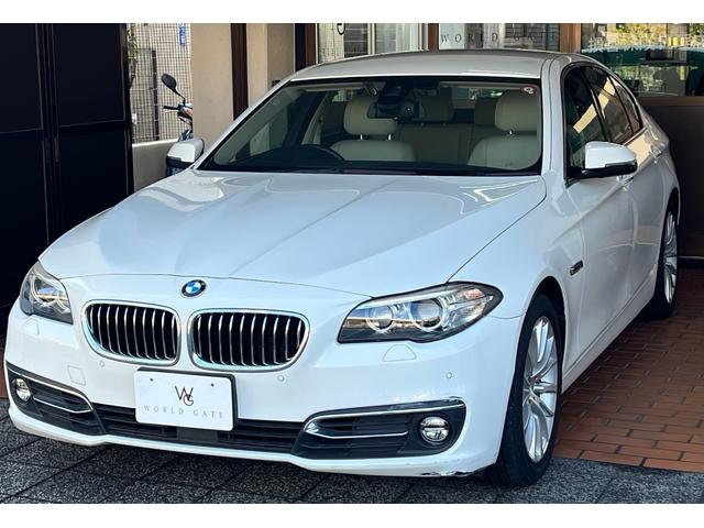 5シリーズ 523d ラグジュアリー ベージュレザーシート・バックカメラ・TV地デジ・純正ナビ・ETC(2枚目)