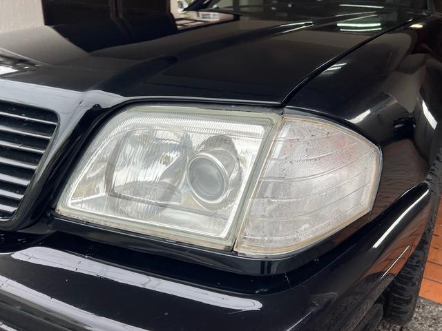 ＳＬ ＳＬ３２０　ブラックレザーシート・正規ディーラー車・社外ナビＴＶ地デジ・ＡＭＧ１８インチアルミ・社外エアロ、マフラー・左ハンドル・ＥＴＣ・ブラック色替え車輛（11枚目）