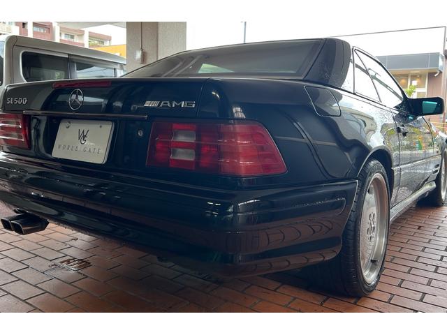 ＳＬ ＳＬ３２０　ブラックレザーシート・正規ディーラー車・社外ナビＴＶ地デジ・ＡＭＧ１８インチアルミ・社外エアロ、マフラー・左ハンドル・ＥＴＣ・ブラック色替え車輛（13枚目）