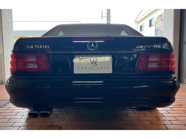 ＳＬ ＳＬ３２０　ブラックレザーシート・正規ディーラー車・社外ナビＴＶ地デジ・ＡＭＧ１８インチアルミ・社外エアロ、マフラー・左ハンドル・ＥＴＣ・ブラック色替え車輛（14枚目）