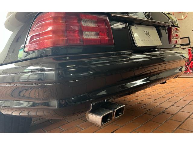 ＳＬ ＳＬ３２０　ブラックレザーシート・正規ディーラー車・社外ナビＴＶ地デジ・ＡＭＧ１８インチアルミ・社外エアロ、マフラー・左ハンドル・ＥＴＣ・ブラック色替え車輛（22枚目）