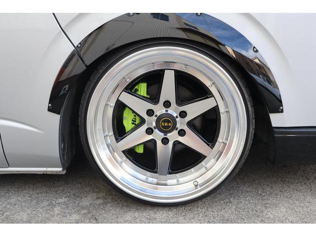 ハイエースバン ロングスーパーGL FABULOUS エアサス・BARONE XR-6・8ナンバー登録(30枚目)