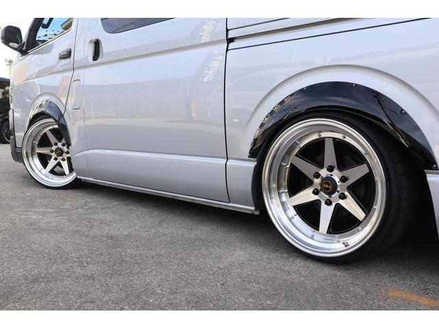 ハイエースバン ロングスーパーGL FABULOUS エアサス・BARONE XR-6・8ナンバー登録(32枚目)