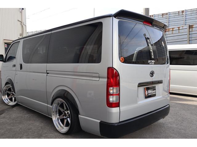 ハイエースバン ロングスーパーGL FABULOUS エアサス・BARONE XR-6・8ナンバー登録 ローダウン 両側スライドドア ETC CD/DVD フルセグ LEDヘッドランプ キーレスエントリー フルフラットシート(63枚目)