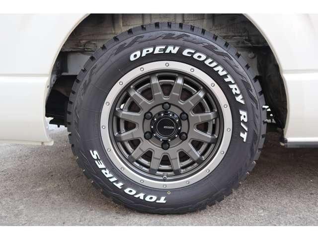 ハイエースバン  4WD ESSEX EX-16・TOYO OPEN COUNTRY R/T(22枚目)