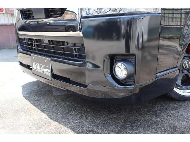 ハイエースバン スーパーGL ダークプライムII 新品ESSEX EL-19・フロントリップ・玄武(10枚目)