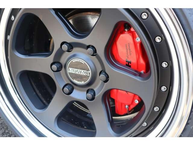 ハイエースバン スーパーGL ダークプライムII 新品ESSEX EL-19・フロントリップ・玄武(20枚目)