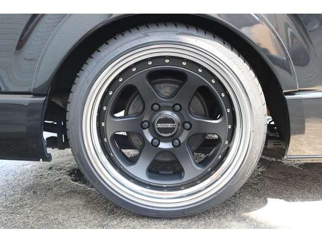 ハイエースバン スーパーGL ダークプライムII 新品ESSEX EL-19・フロントリップ・玄武(22枚目)