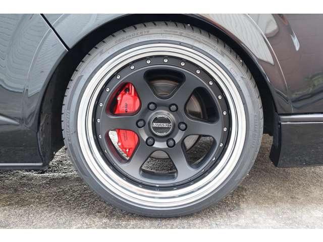 ハイエースバン スーパーGL ダークプライムII 新品ESSEX EL-19・フロントリップ・玄武(23枚目)