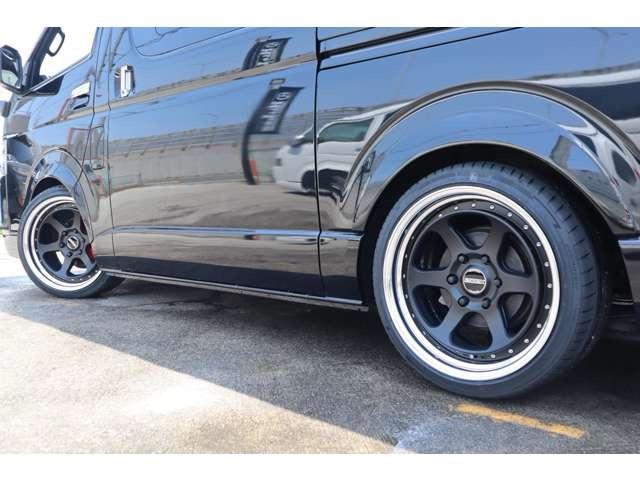 ハイエースバン スーパーGL ダークプライムII 新品ESSEX EL-19・フロントリップ・玄武(24枚目)