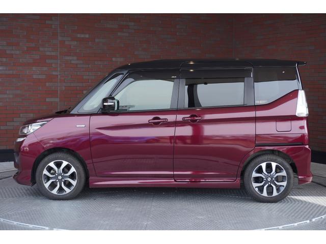 ソリオバンディット ハイブリッドＭＶ　４ＷＤ　片側パワスラ　ドラレコ　ＥＴＣ　ＣＤ再生　ＡＣＣ　電格ミラー　オートライト　ステリモ　シートヒーター　アルミホイール　ＬＥＤヘッドライト　フロアマット　ドアバイザー　ＤＣＢＳ（6枚目）