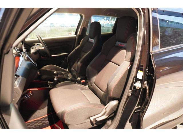 スイフトスポーツ ベースグレード 6MT ターボ TEIN車高調 全方位カメラ メモリーナビ ドラレコ フルセグTV CD再生 DVD再生 Bluetooth ETC シートヒーター ステリモ ACC 安全機能 フロアマット(20枚目)