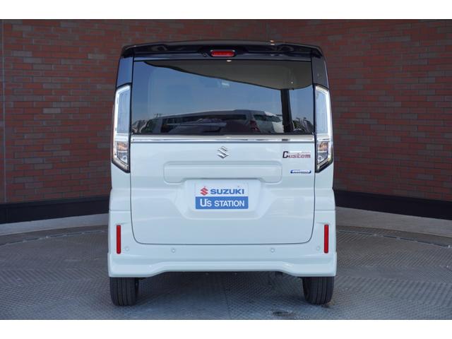 スペーシアカスタム ハイブリッドXSターボ 両側パワスラ 電格ミラー オートライト ステリモ ACC シートヒーター LEDヘッドライト アルミホイール 安全機能(7枚目)