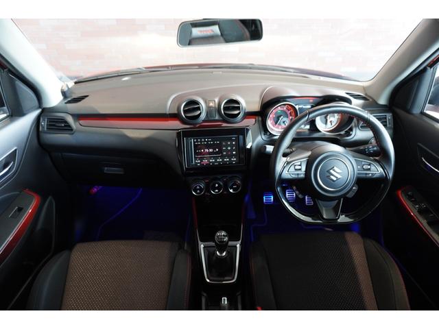 スイフトスポーツ ベースグレード 6MT ターボ ディスプレイオーディオ バックカメラ Bluetooth ETC 電格ミラー オートライト ステリモ フロアマット シートヒーター LEDヘッドライト 安全機能(20枚目)