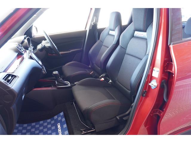 スイフトスポーツ ベースグレード 6AT ターボ 全方位カメラ 純正8インチナビ 前後ドラレコ ビルトインETC メモリーナビ フルセグTV CD再生 DVD再生 Bluetooth フロアマット ステリモ ACC 安全機能(19枚目)