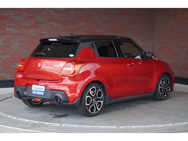 スイフトスポーツ ベースグレード ロッソモデロマフラー HKSエアクリーナー ターボ バックカメラ メモリーナビ バックカメラ ドラレコ フルセグTV Bluetooth ETC フロアマット(9枚目)