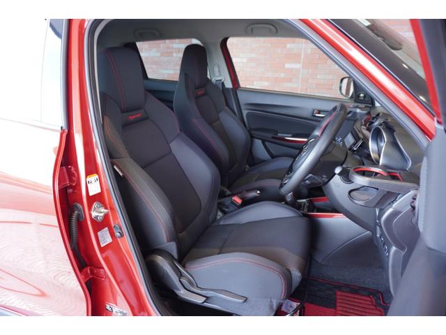 スイフトスポーツ ベースグレード ロッソモデロマフラー HKSエアクリーナー ターボ バックカメラ メモリーナビ バックカメラ ドラレコ フルセグTV Bluetooth ETC フロアマット(17枚目)