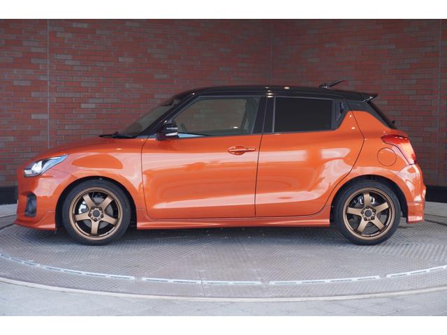 スイフトスポーツ ベースグレード ロッソモデロマフラー SWKダウンサス 社外ホーン 純正エアロ(F・S・R) メモリーナビ バックカメラ フルセグTV Bluetooth ETC フロアマット(6枚目)