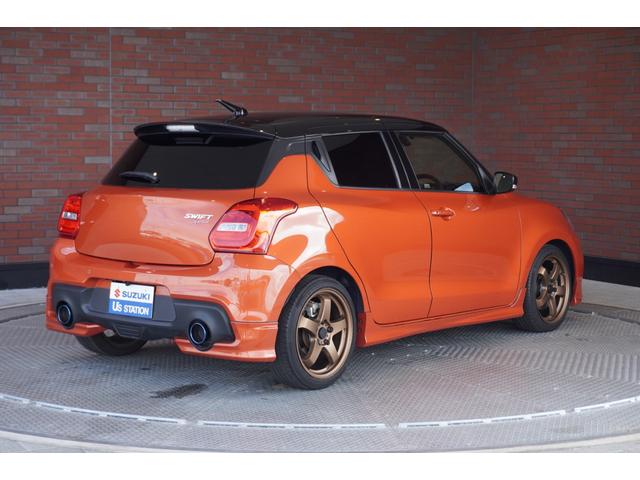 スイフトスポーツ ベースグレード ロッソモデロマフラー SWKダウンサス 社外ホーン 純正エアロ(F・S・R) メモリーナビ バックカメラ フルセグTV Bluetooth ETC フロアマット(9枚目)