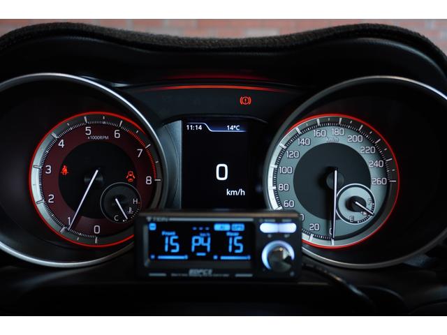 スイフトスポーツ ベースグレード 外クラッチペダル スピードリミッターカット ワンオーナー メモリーナビ 全方位カメラ SWKカーボンハンドル ETC フロアマット HKSマフラー・スーパーパワーフロウ ・シーケンシャルブローバルブ レカロシート TEIN車高調(15枚目)