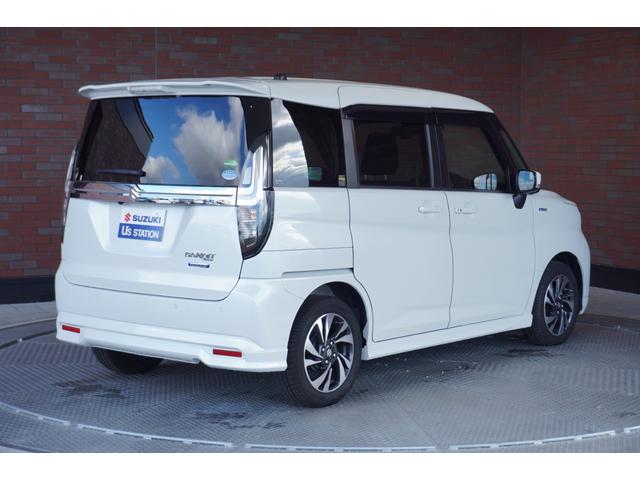 ソリオバンディット ハイブリッドMV 全方位モニター付ナビ ヘッドアップディスプレイ 片側パワスラ 前後ドラレコ フルセグTV ETC ドアバイザー ACC(9枚目)