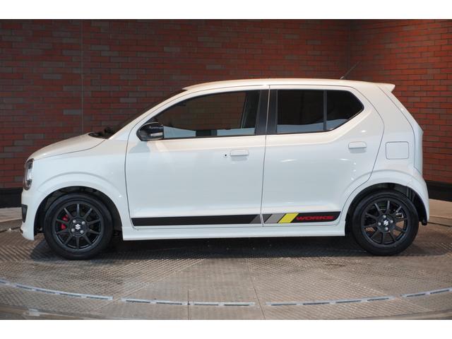 アルトワークス ベースグレード　トラストダウンサス　柿本改マフラー　ローポジションシートレール　メモリーナビ　フルセグＴＶ　Ｂｌｕｅｔｏｏｔｈ　フロアマット（7枚目）