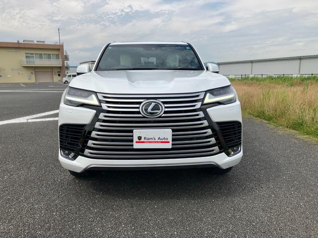 ＬＸ ＬＸ６００　ワンオーナー　ホワイトレザー　サンルーフ　デジタルインナーミラー　ＥＴＣ　ドライブレコーダー　衝突軽減　全周囲カメラ　レーダークルーズ　ハンドルヒーター　シートヒーター・エアコン　Ｂｌｕｅｔｏｏｔｈ（2枚目）