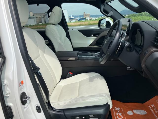 ＬＸ ＬＸ６００　ワンオーナー　ホワイトレザー　サンルーフ　デジタルインナーミラー　ＥＴＣ　ドライブレコーダー　衝突軽減　全周囲カメラ　レーダークルーズ　ハンドルヒーター　シートヒーター・エアコン　Ｂｌｕｅｔｏｏｔｈ（23枚目）