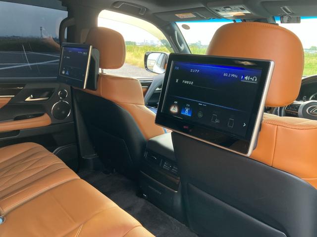 ＬＸ ＬＸ５７０ブラックシークエンス　修復歴無　禁煙車　３列シート８人乗　マークレビンソン　リアエンターテイメント　モデリスタエアロ　ＴＲＤ２１インチ鋳造アルミホイール　セミアニリン本革電動シート　ＶＩＰＥＲセキュリティ　社外レーダー（48枚目）