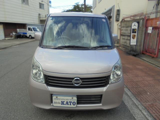 ルークス Ｘアイドリングストップ　ワンオーナー　メモリーナビ　ワンセグテレビ　ＣＤ再生　バックカメラ　ＥＴＣ　両側スライドドア左電動スライド　オートエアコン　エンジンプッシュスタート　スマートキー　禁煙車（2枚目）