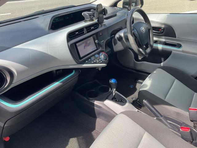 アクア 純正ＳＤナビ（ＮＳＺＴ－Ｗ６２Ｇ）フルセグ・Ｒカメラ・ＢＴ　純正ＳＤナビ（ＮＳＺＴ－Ｗ６２Ｇ）／フルセグＴＶ／Ｒカメラ／ＢＴ／外１５ＡＷ／スマートキー／Ｐスタート／ステアＳ／Ｗ付電格Ｍ／ＥＴＣ／外レーダー／ＥＣＯＭＯＤＥ／ＥＶＭＯＤＥ／サイドバイザー（24枚目）