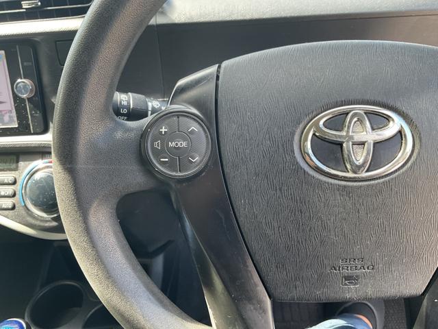 アクア 純正ＳＤナビ（ＮＳＺＴ－Ｗ６２Ｇ）フルセグ・Ｒカメラ・ＢＴ　純正ＳＤナビ（ＮＳＺＴ－Ｗ６２Ｇ）／フルセグＴＶ／Ｒカメラ／ＢＴ／外１５ＡＷ／スマートキー／Ｐスタート／ステアＳ／Ｗ付電格Ｍ／ＥＴＣ／外レーダー／ＥＣＯＭＯＤＥ／ＥＶＭＯＤＥ／サイドバイザー（31枚目）