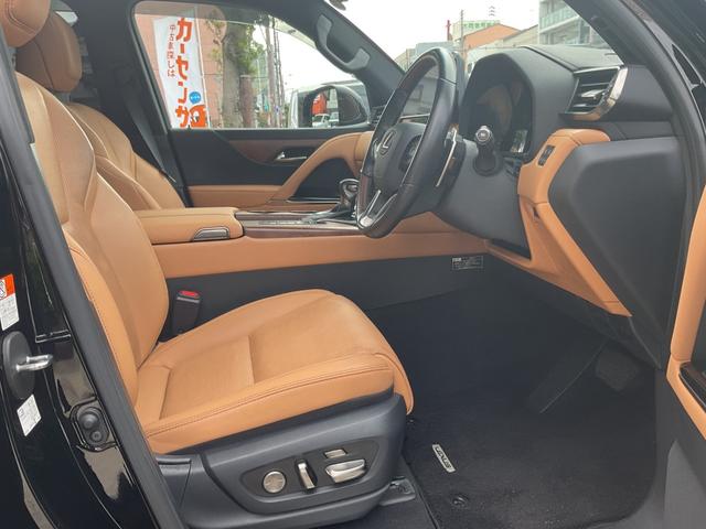 LX LX600 法人ワンオーナー★純正メーカーナビ★フルセグTV★Fモデリスタエアロ★リアエンターテインメントシステム★サンルーフ★茶革シート★クールBOX★デジタルインナーミラー★純正OP22AW★ルーフレール(23枚目)