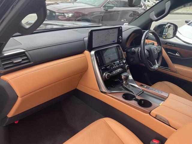 LX LX600 法人ワンオーナー★純正メーカーナビ★フルセグTV★Fモデリスタエアロ★リアエンターテインメントシステム★サンルーフ★茶革シート★クールBOX★デジタルインナーミラー★純正OP22AW★ルーフレール(26枚目)