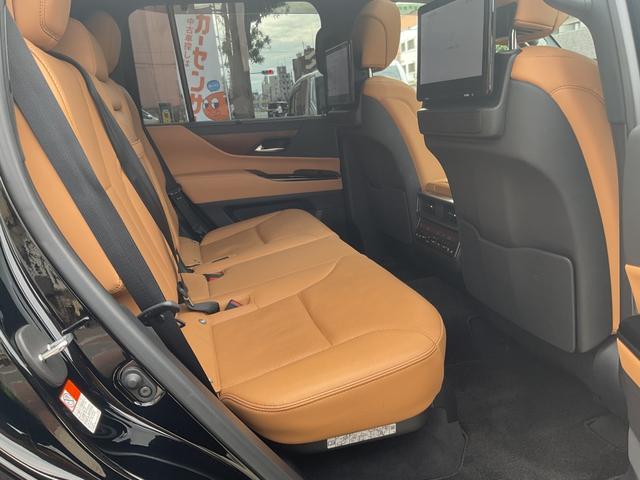 LX LX600 法人ワンオーナー★純正メーカーナビ★フルセグTV★Fモデリスタエアロ★リアエンターテインメントシステム★サンルーフ★茶革シート★クールBOX★デジタルインナーミラー★純正OP22AW★ルーフレール(33枚目)