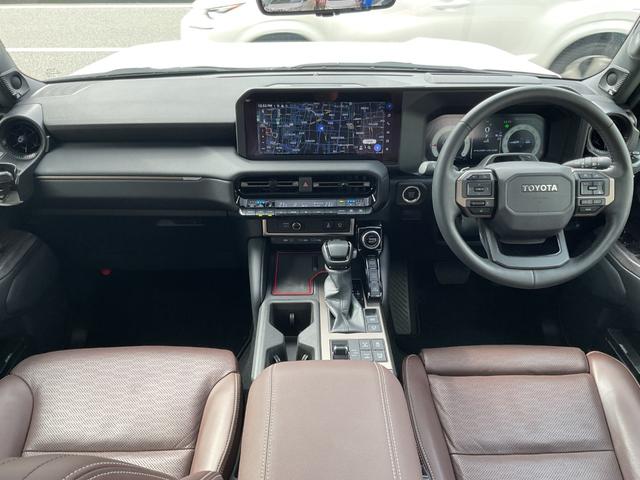 ランドクルーザー２５０ ＺＸ　法人１オナ★純正１２．３ディスプレイオーディオ★ＪＢＬ★ＳＲ★茶革★デジタルインナーＭ★セーフティセンス★チームメイト★ＪＡＯＳフルエアロ＆サイドステップ＆ドライブクロスホイール★ガナドールマフラー（20枚目）