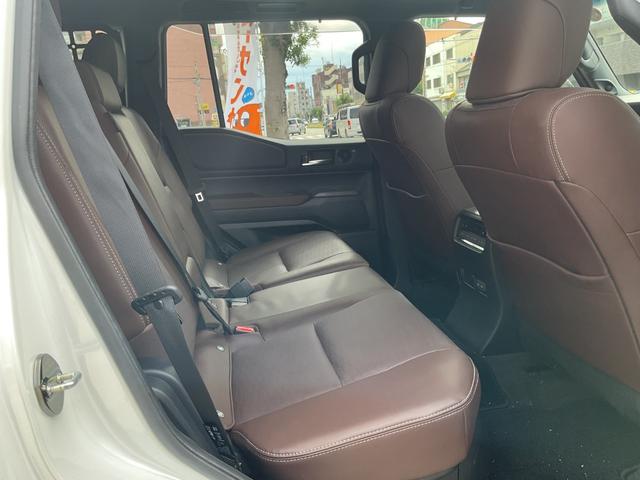ランドクルーザー２５０ ＺＸ　法人１オナ★純正１２．３ディスプレイオーディオ★ＪＢＬ★ＳＲ★茶革★デジタルインナーＭ★セーフティセンス★チームメイト★ＪＡＯＳフルエアロ＆サイドステップ＆ドライブクロスホイール★ガナドールマフラー（37枚目）