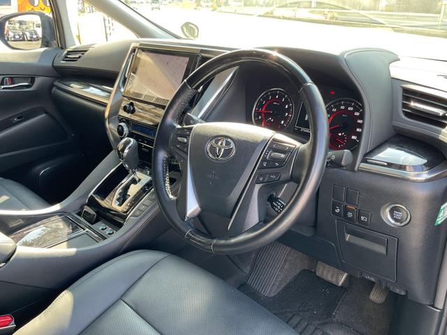 アルファード 2.5S Cパッケージ シーケンシャル/Rカメラ/Dインナーミラー/純正18AW/シートH&ベンチレーター/黒合皮シート/Pバックドア/AHB/ETC/コンビH(11枚目)