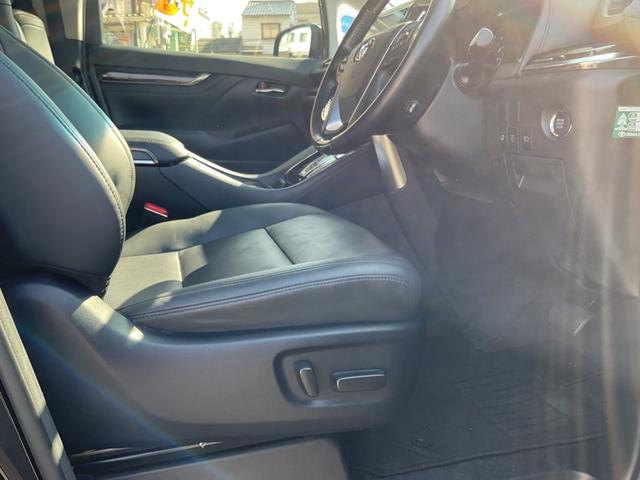 アルファード 2.5S Cパッケージ シーケンシャル/Rカメラ/Dインナーミラー/純正18AW/シートH&ベンチレーター/黒合皮シート/Pバックドア/AHB/ETC/コンビH(14枚目)