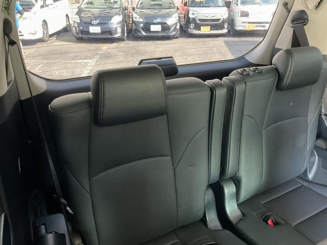 アルファード 2.5S Cパッケージ シーケンシャル/Rカメラ/Dインナーミラー/純正18AW/シートH&ベンチレーター/黒合皮シート/Pバックドア/AHB/ETC/コンビH(15枚目)