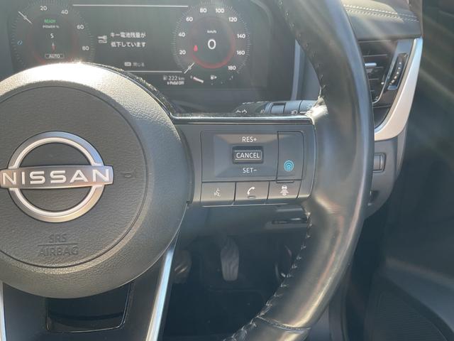 エクストレイル Ｇ　ｅ－４ＯＲＣＥ　ワンオーナー／パノラミックスライディングルーフ／ＢＯＳＥサウンドスピーカー／黒合皮シート／純正メーカーナビフルセグＴＶ／全方位カメラ／プロパイロット／ルーフレール／社外１９ＡＷ／デジタルインナーＭ（38枚目）