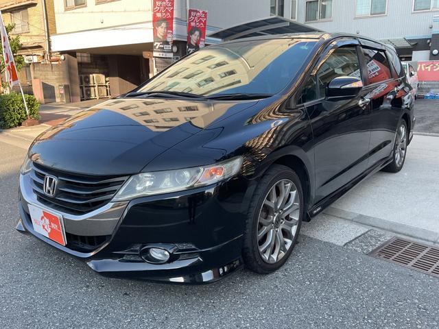 オデッセイ アブソルート　社外パナソニックＨＤＤナビフルセグＴＶ（ＣＮ－ＨＷ８９０Ｄ）★Ｒカメラ★クルコン★パドルシフト★ハーフレザー調シート★ＥＴＣ★純正１８ＡＷ★パワーシート（5枚目）