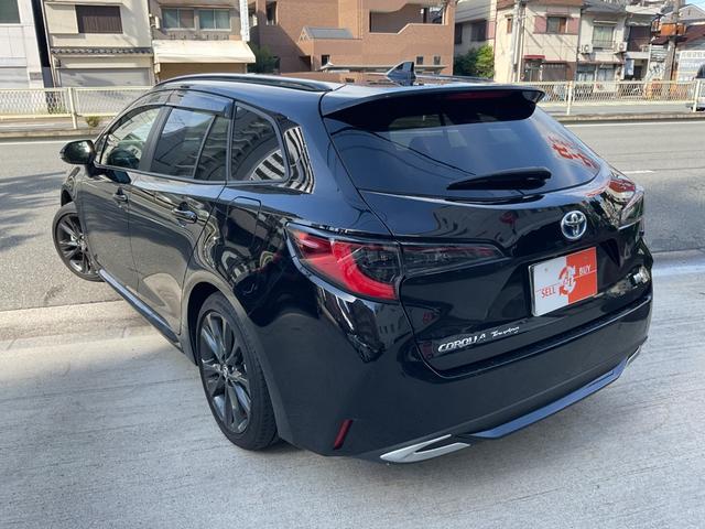 カローラツーリング ハイブリッド　ダブルバイビー　純正ディスプレイオーディオ１０．５インチナビフルセグＴＶ★黒合皮ハーフレザー調シート★セーフティセンス★純正１７ＡＷ★ルーフレール★ＥＴＣ★Ｔｚレーダー★フォグ（4枚目）