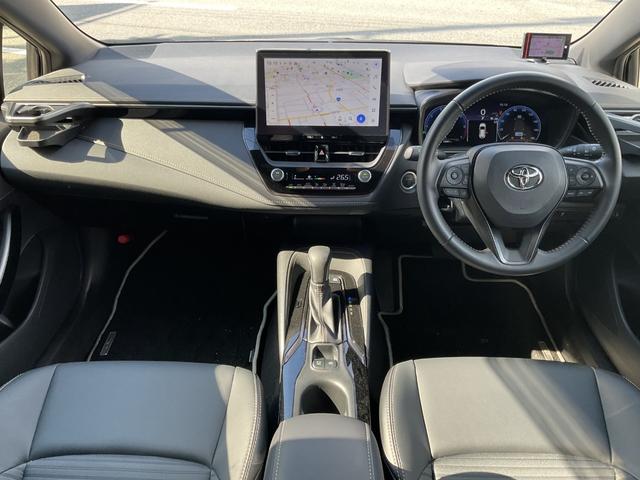 カローラツーリング ハイブリッド　ダブルバイビー　純正ディスプレイオーディオ１０．５インチナビフルセグＴＶ★黒合皮ハーフレザー調シート★セーフティセンス★純正１７ＡＷ★ルーフレール★ＥＴＣ★Ｔｚレーダー★フォグ（15枚目）