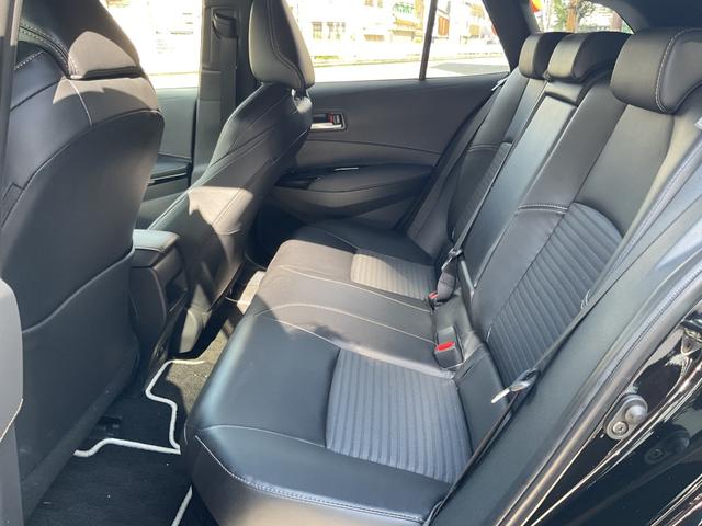 カローラツーリング ハイブリッド　ダブルバイビー　純正ディスプレイオーディオ１０．５インチナビフルセグＴＶ★黒合皮ハーフレザー調シート★セーフティセンス★純正１７ＡＷ★ルーフレール★ＥＴＣ★Ｔｚレーダー★フォグ（25枚目）