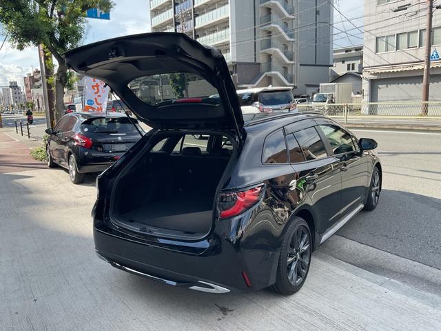 カローラツーリング ハイブリッド　ダブルバイビー　純正ディスプレイオーディオ１０．５インチナビフルセグＴＶ★黒合皮ハーフレザー調シート★セーフティセンス★純正１７ＡＷ★ルーフレール★ＥＴＣ★Ｔｚレーダー★フォグ（31枚目）