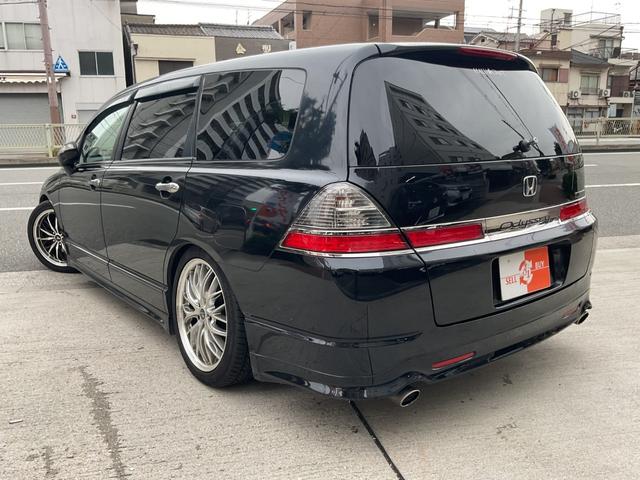 オデッセイ アブソルート 社外18AW★ETC★ハーフレザー調シート★TEIN車高調★ローダウン★スマートキーレスキー★サイドバイザー★電格ミラー(3枚目)