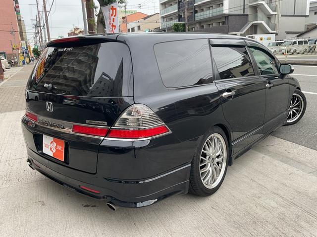 オデッセイ アブソルート 社外18AW★ETC★ハーフレザー調シート★TEIN車高調★ローダウン★スマートキーレスキー★サイドバイザー★電格ミラー(6枚目)