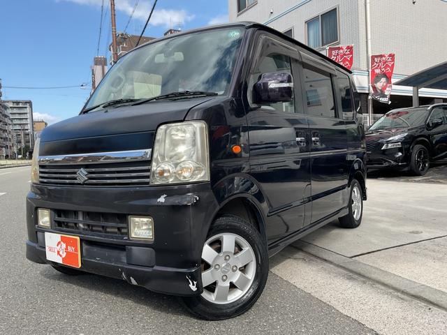 エブリイワゴン ＪＰターボ　純正クラリオンＳＤナビワンセグＴＶ（ＮＸ５１３）★スマートアクセス、ＣＤ、ＤＶＤ★ＥＴＣ★サイドバイザー★電格ミラー★キーレスキー★純正１３ＡＷ★ユピテル製ドラレコ★黒皮調シートカバー★（4枚目）