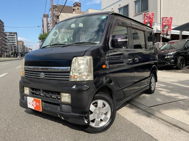 エブリイワゴン ＪＰターボ　純正クラリオンＳＤナビワンセグＴＶ（ＮＸ５１３）★スマートアクセス、ＣＤ、ＤＶＤ★ＥＴＣ★サイドバイザー★電格ミラー★キーレスキー★純正１３ＡＷ★ユピテル製ドラレコ★黒皮調シートカバー★（5枚目）